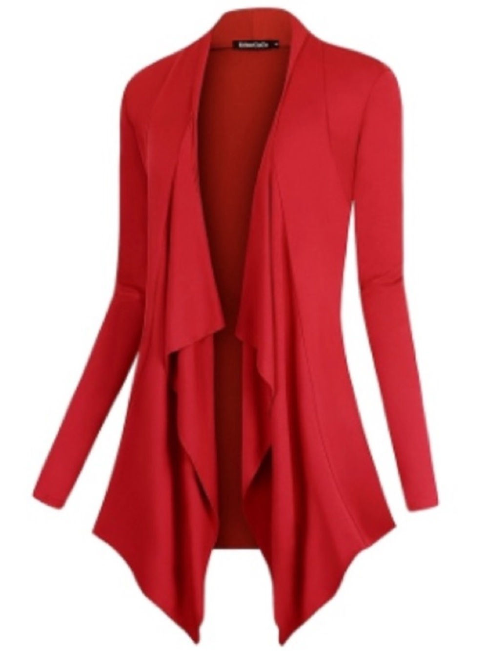 Women's Flyaway Cardigan Medium New With Tags Bright Red Urban Coco SALE